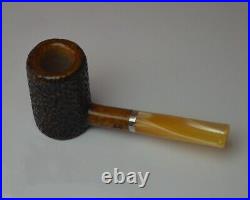 4.8' Briar POKER rusticated artisan handmade ukrainian smoking tobacco KAFpipe