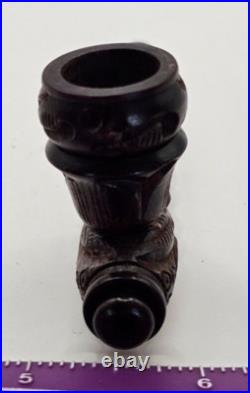4 Rosewood Hand Smoking Pipe with Carb MSRP $7.99 Case of 100