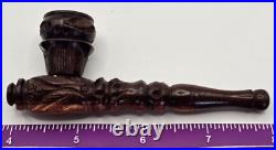4 Rosewood Hand Smoking Pipe with Carb MSRP $7.99 Case of 100 for Reselling