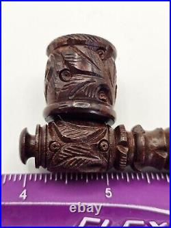 4 Rosewood Hand Smoking Pipe with Carb MSRP $7.99 Case of 100 for Reselling