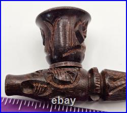 4 Rosewood Hand Smoking Pipe with Carb MSRP $7.99 Case of 100 for Reselling