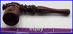 4 Rosewood Hand Smoking Pipe with Carb MSRP $7.99 Case of 100 for Reselling