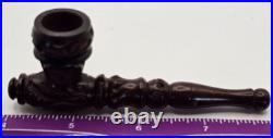 4 Rosewood Hand Smoking Pipe with Carb MSRP $7.99 Case of 100 for Reselling