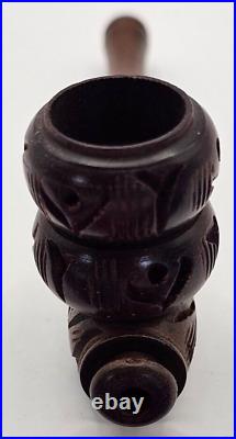 4 Rosewood Hand Smoking Pipe with Carb MSRP $7.99 Case of 100 for Reselling