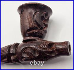 4 Rosewood Hand Smoking Pipe with Carb MSRP $7.99 Case of 100 for Reselling