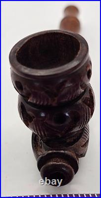 4 Rosewood Hand Smoking Pipe with Carb MSRP $7.99 Case of 100 for Reselling