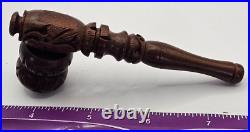 4 Rosewood Hand Smoking Pipe with Carb MSRP $7.99 Case of 100 for Reselling