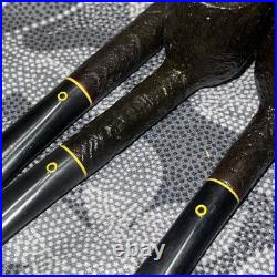 4 Vintage NOS Yello-Bole Imperial Tobacco Pipes Honey Caked Unsmoked Briar Wood