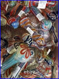 50 heavy duty glass pipes 4/3.5 Pipe Smoking glass pipes bulk deal wholesale