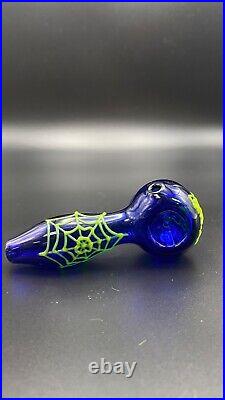 5 Glass Hand Pipe Glow In The Dark Smoking Tobacco Multi Color Pipe