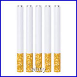 5 Pack 3 One Hitter Aluminum Bat Tobacco Smoking Pipe Dugout Accessories USA