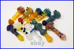 5 Premium TOBACCO Smoking Hand Pipes Bundle 10pcs Wholesale Assorted