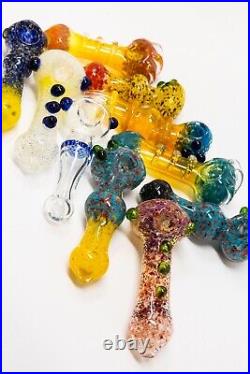 5 Premium TOBACCO Smoking Hand Pipes Bundle 10pcs Wholesale Assorted