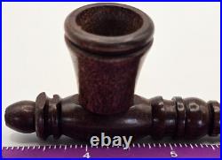 5 Rosewood Hand Smoking Pipe with Carb MSRP $9.99 Case of 50 for Reselling