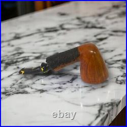 6.2' Briar freehand artisan handmade unique smoking tobacco wooden KAFpipe? 724