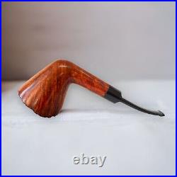 6.8' Briar freehand rusticated artisan smoking tobacco with filter 9 mm KAFpipe