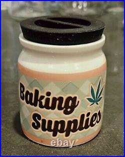 6 Items Total All For $150! Heavy Duty Thick Glass Pipes, Jar & Topper