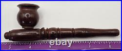 6 Rosewood Hand Smoking Pipe with Carb MSRP $9.99 Case of 50 for Reselling