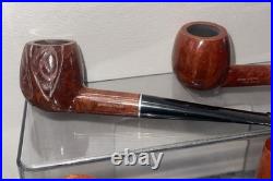6 Vintage NOS Park Royal Imported Briar Wood Tobacco Unsmoked Pipes WOW LQQK