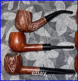 6 Vintage NOS Park Royal Imported Briar Wood Tobacco Unsmoked Pipes WOW LQQK