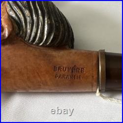 A Carved Tobacco Smoking Pipe, BRUYERE GARANTIE. FUHRER RARE NOS