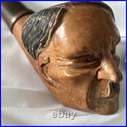 A Carved Tobacco Smoking Pipe, BRUYERE GARANTIE. FUHRER RARE NOS