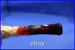 A Turkish Made Eagle Claw Meerschaum Smoking Pipe New in it's Original Case
