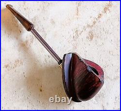 Acorn Freehand with Shield Tobacco Pipe. (Hand Carved)