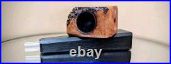 Aged Briar & 5,000 Year Old Bog Oak Magnetic Smoking Pipe