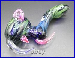 American Made Heady UV Glass Sherlock Tobacco Pipe