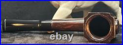 Antique 1860's George Washington Gutta-Percha Tobacco Pipe UNSMOKED