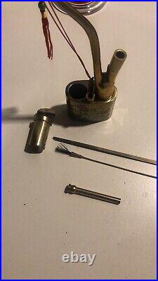 Antique Chinese/japanese Smoking Pipe Unused Solid Bronze