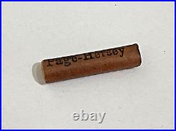Antique Tobacco Page Hersey Smoking Pipe NEW Canadian Industrial Logo RARE