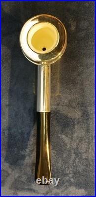 Aristocob WithNew Custom Meerschaum Liner Tobacco Pipe & Unsmoked Cob WithCase