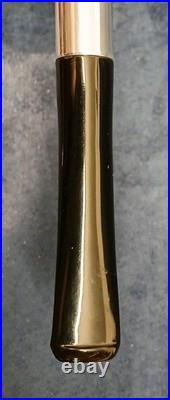 Aristocob WithNew Custom Meerschaum Liner Tobacco Pipe & Unsmoked Cob WithCase