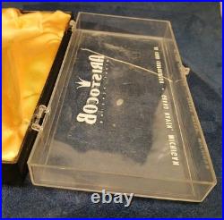 Aristocob WithNew Custom Meerschaum Liner Tobacco Pipe & Unsmoked Cob WithCase