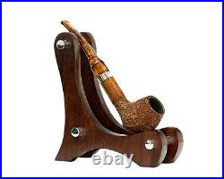 Artisan Briar Pipe Hand Carved Volcano Tobacco Smoking Bowl with 9mm Filter KAF