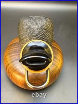 Artisan Bruce Weaver Unsmoked Blasted Bent Strawberry Tobacco Pipe