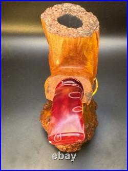 Artisan Paul Coley 447 Woodworks NEW Fractal Freehand Tobacco Pipe