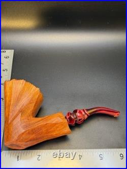 Artisan Paul Coley 447 Woodworks NEW Fractal Freehand Tobacco Pipe
