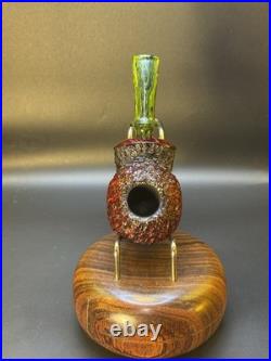 Artisan Sean Reum New Chip Blast Mushroom Tobacco Pipe
