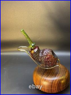 Artisan Sean Reum New Chip Blast Mushroom Tobacco Pipe