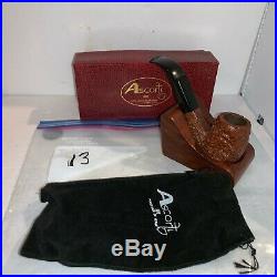 Ascorti Business TBI Hand Made Smoking Pipe Made in Italy NEW #13