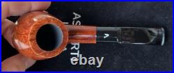 Ascorti Italia Otto Smooth Bent Egg Billiard Briar Tobacco Pipe New