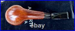 Ascorti Italia Otto Smooth Bent Egg Billiard Briar Tobacco Pipe New