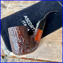 Ascorti Italia Sand Sei Oom Paul Briar Tobacco Pipe Italy Acrylic Stem New