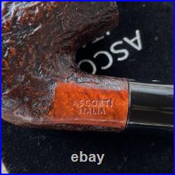 Ascorti Italia Sand Sei Oom Paul Briar Tobacco Pipe Italy Acrylic Stem New