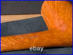 Ascorti Natural Smooth Chimney Tobacco Pipe New Unsmoked Estate with Box