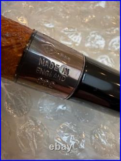 Ashton OldChurch X Billiard Silver Band Smoking Pipe NEW