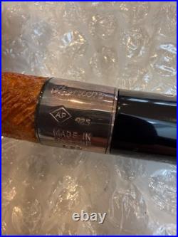 Ashton OldChurch X Billiard Silver Band Smoking Pipe NEW